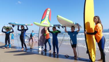 kayak surf playa alicante elche