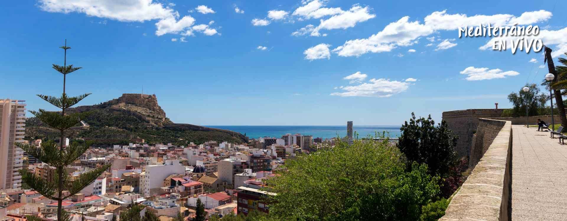 Alicante desde el Castillo de Santa Bárbara - Comunitat Valenciana